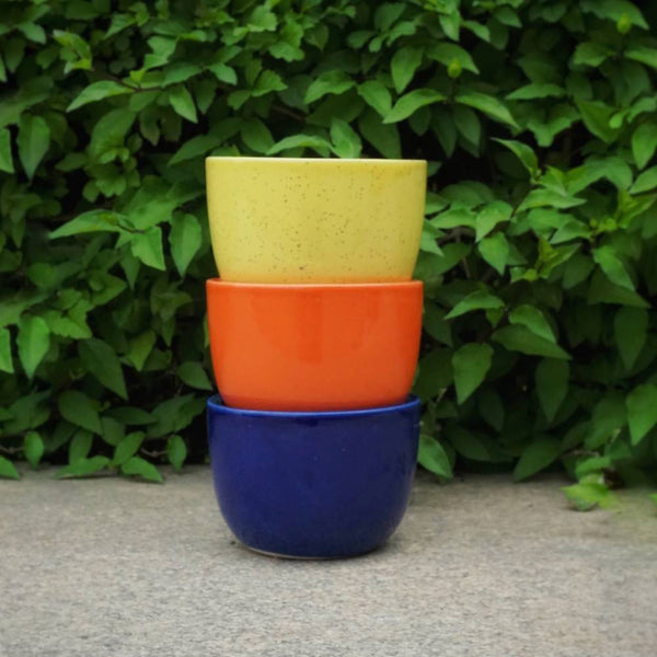 Small Neon Planters - Set of 3