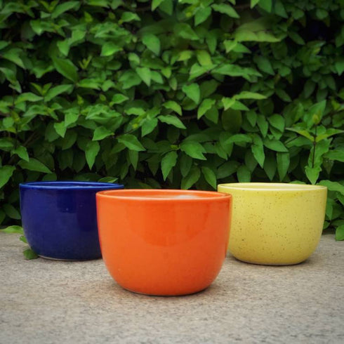 Small Neon Planters - Set of 3