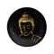 Smiling Buddha Black Wall Plate Buy Online India - Free Shipping - The Milestones Studio