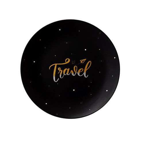 Wall Plate - Travel - Night Sky Edition - Home Decor - Zoom Call Backdrop - Wall Decor - Personalised Gift for Travel Freak - Buy Online India - Free Shipping