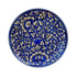Wall Plate - Floral Turkish Design - Royal Blue + White - Home Decor & Personalised Gifting - Dining Room Decor - Free Shipping India - Buy Online - Medium Size