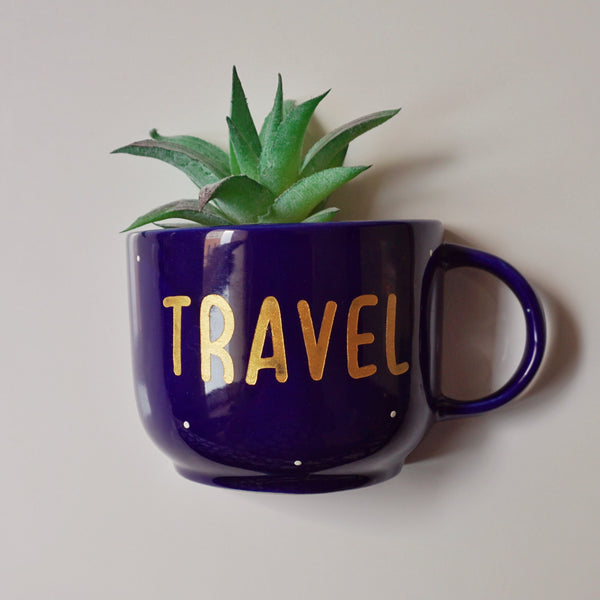 Wall Decor - Travel Home Decor - Artificial Succulent Planter - Home Office Accessories - Personalised Gifts - Buy Online India - Free Shipping