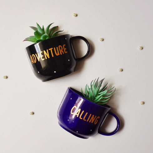 Wall Decor - Adventure Home Decor - Artificial Succulent Holder Set - Wall Vase - Home Office Decor - Study Room Decor - Dining Room Decor - Personalised Love Gift - Buy Online India - Free Shipping