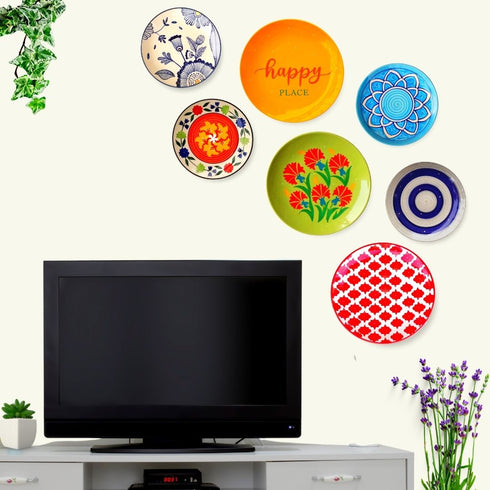 Moroccan Wall Plate | Home Decor & Hand Painted Gift