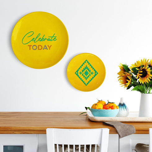 Celebrate Today | Wall Plate | Feel Good Decor | Gift Online