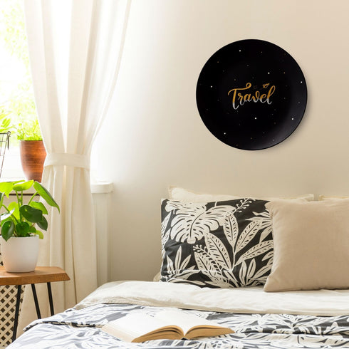 Wall Decor - Wall Plate In Bedroom - Travel - Wedding Gift - House Warming Gift - Birthday Gift - Home Decor Buy Online - Free Shipping