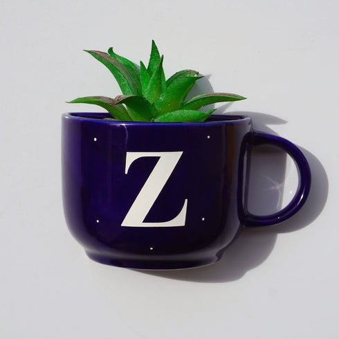 Monogram Cup Planters | Table Accessories | Personalised Gift | Wall Decor