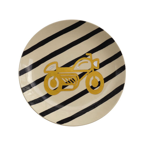 Wild & Free | Bike Wall Plate | Biker Home Decor | Bike Lover Personalised Gift