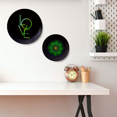 Meditative Mandala | Wall Plate | Home Decor | Feel Good Gift