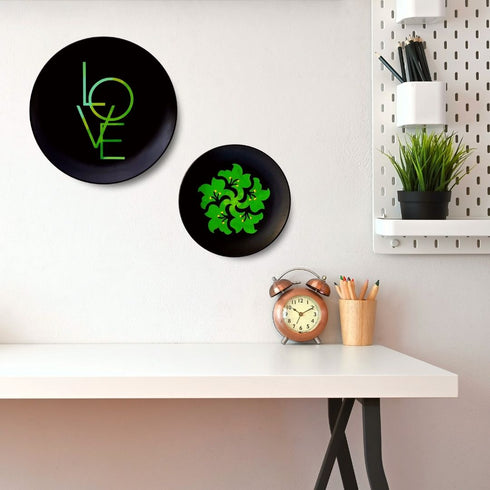 Love Wall Plate Set | Home Decor & Gift