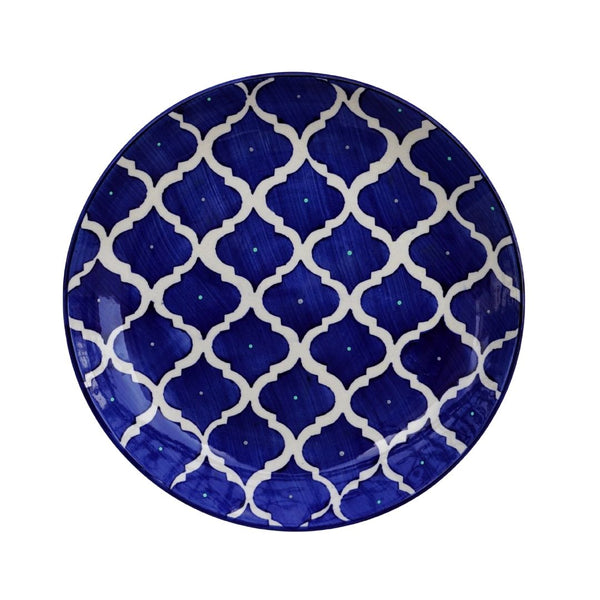 Moroccan Wall Plate | Home Decor & Hand Painted Gift