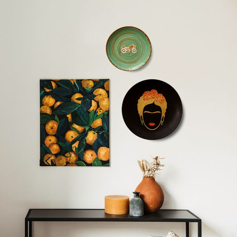 Inspired by my Travels | Wall Plate | Home Decor and Hand Painted Gift