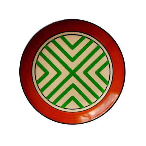 Aztec | Wall Plate | Geometric Home Decor | Quirky Gift