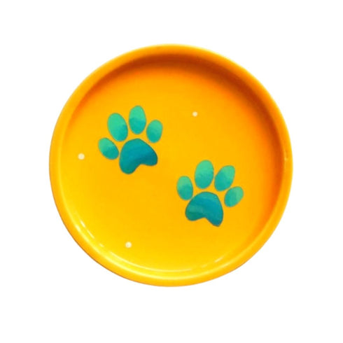 Paws | Wall Plate | Home Decor and Hand Painted Gift