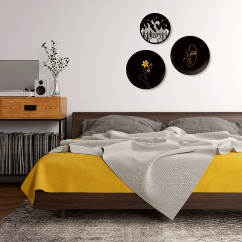 Nazara Wall Plate | Home Decor | Mountain Lover Gift